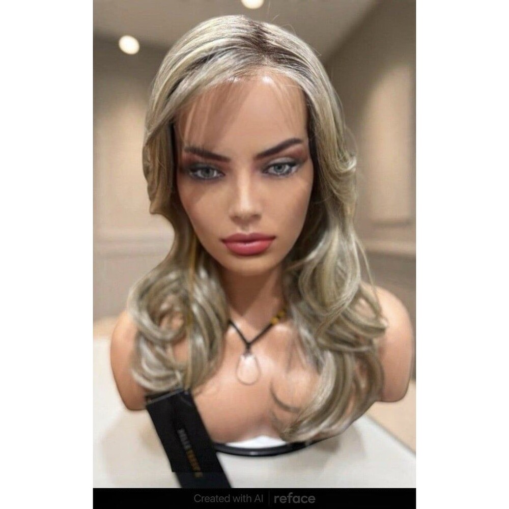 Belle tress “Lilly” Lux wig in color Sparkling champagne New handtied cap